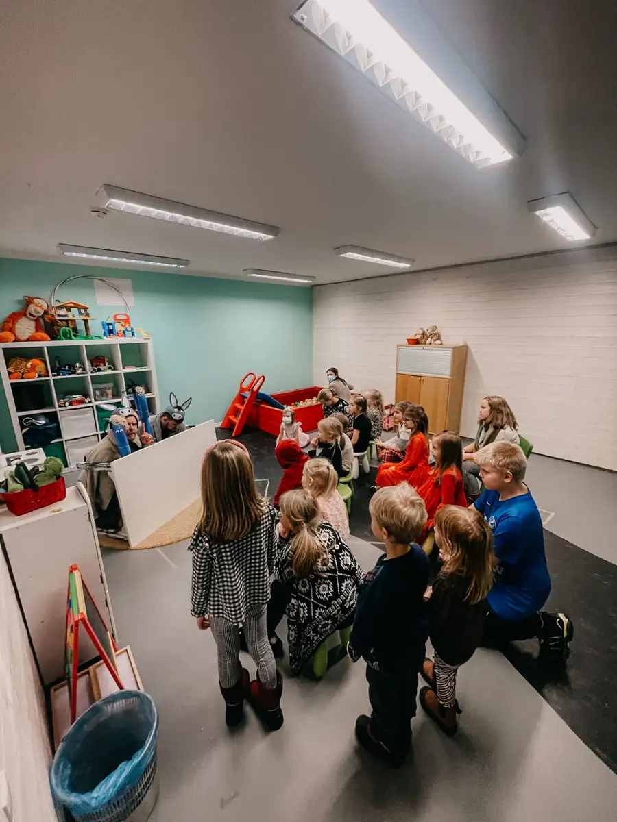Children in Sunday school